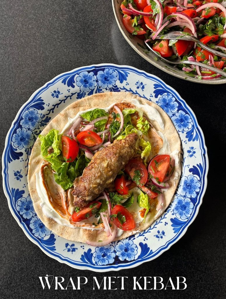 Wrap met kebab