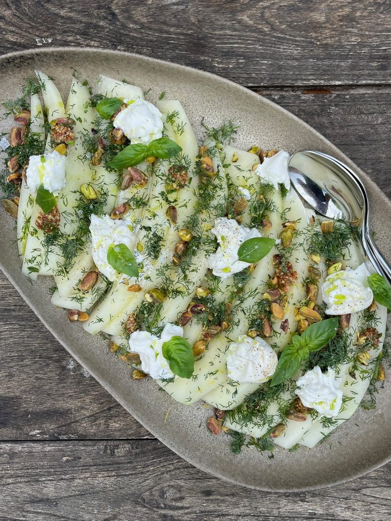Salade van meloen