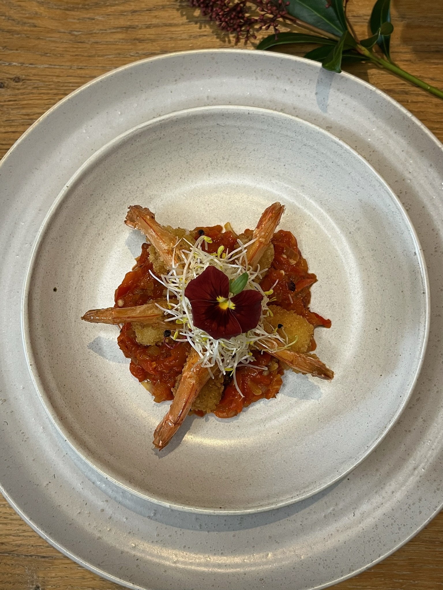 Crispy gamba's
